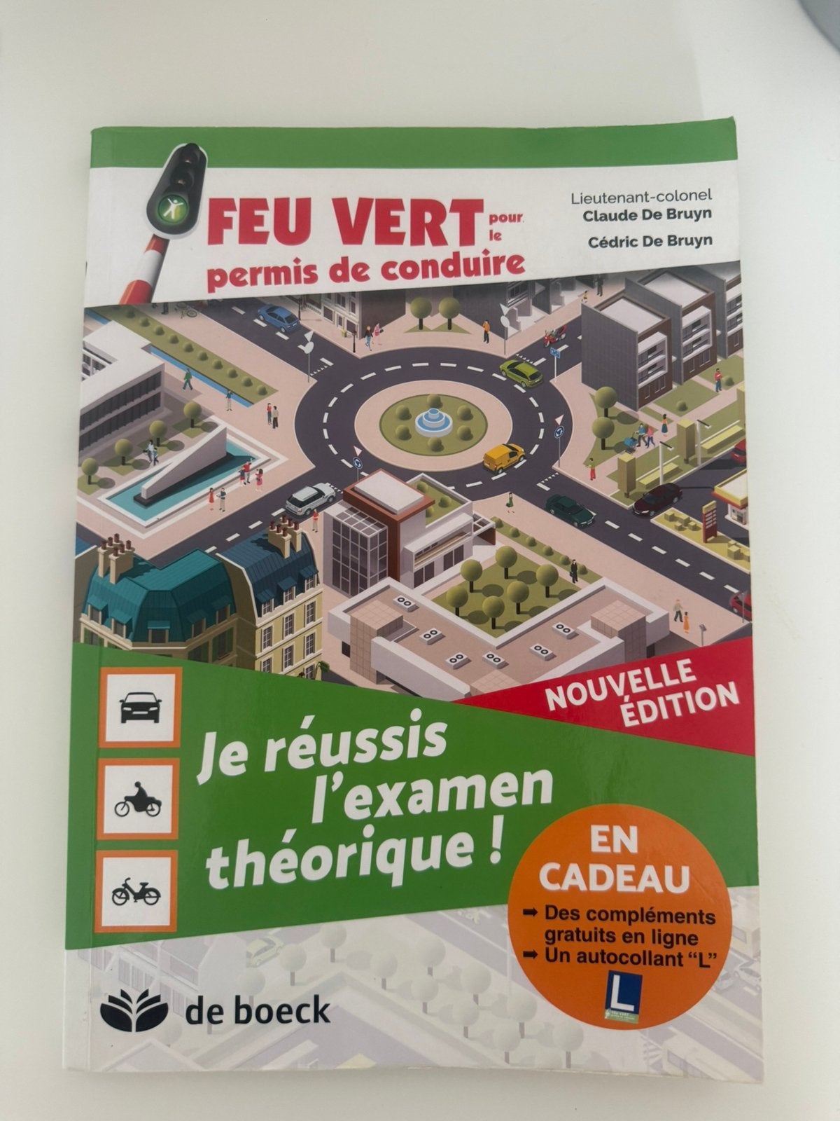 Feu vert permis de conduire, Enlèvement, Utilisé