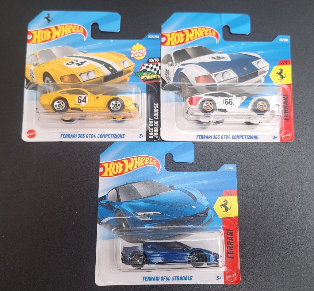 ferrari hot wheels, Enlèvement ou Envoi, Comme neuf, Voiture