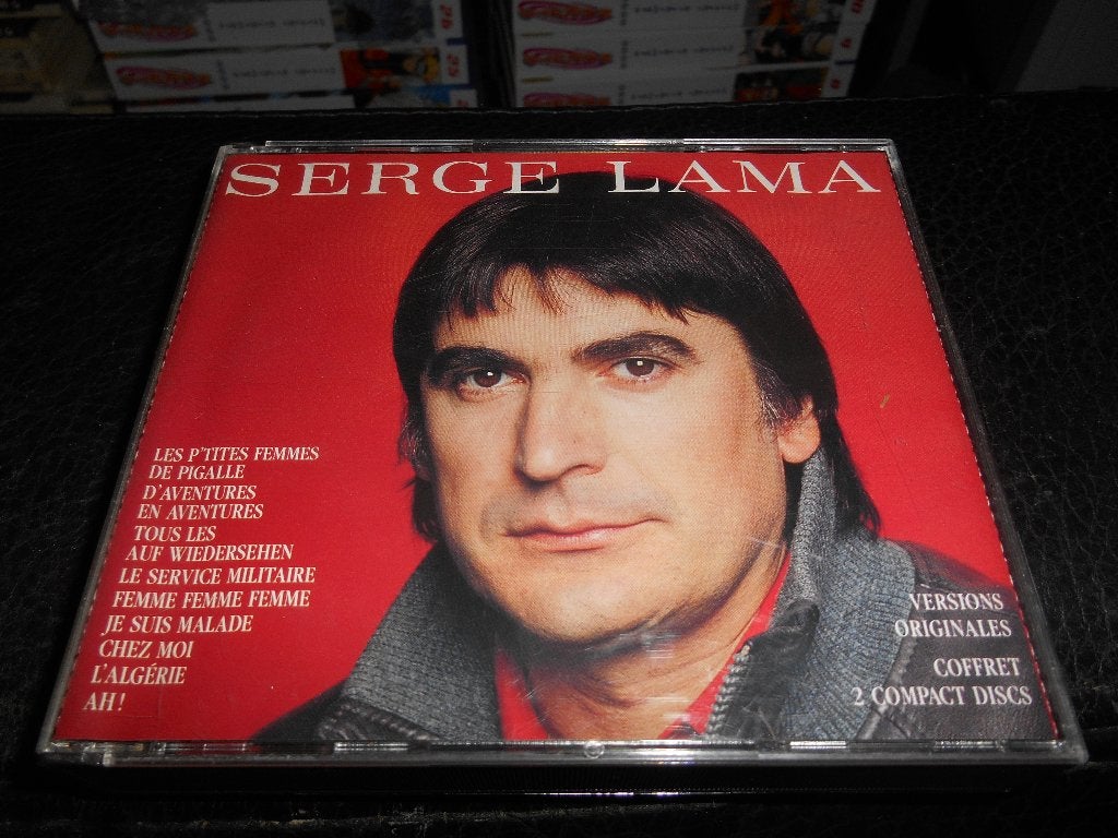 Double CD Serge Lama, Cd's en Dvd's, Cd's | Franstalig, Ophalen of Verzenden