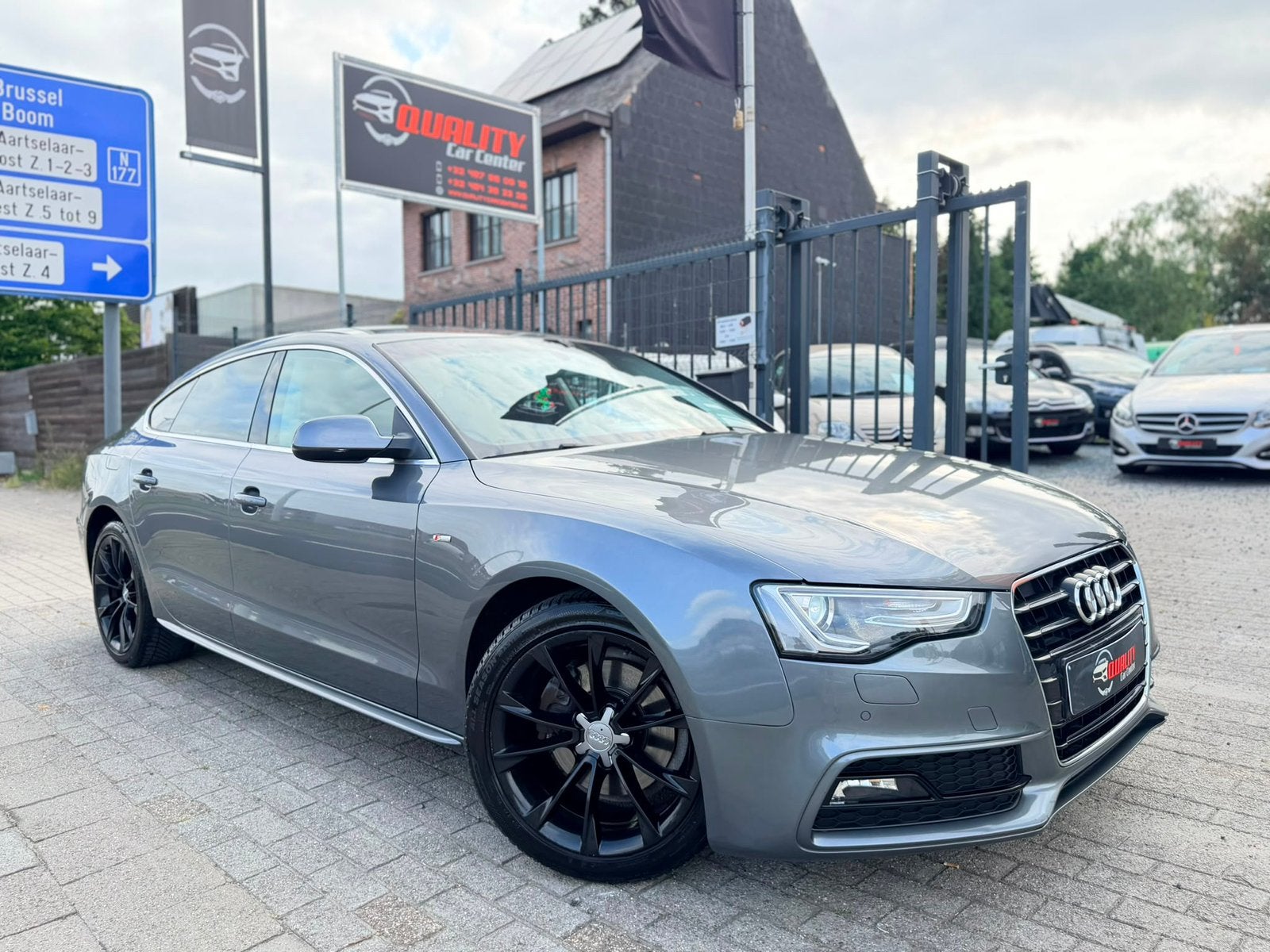 Audi A5 Sportback S-line Automaat 2015 100dkm 150pk Euro6b, Auto's, Audi, 4 cilinders, https://public.car-pass.be/vhr/3d6789fe-b9d6-49cc-9427-c371f6532dd2?lang=nl