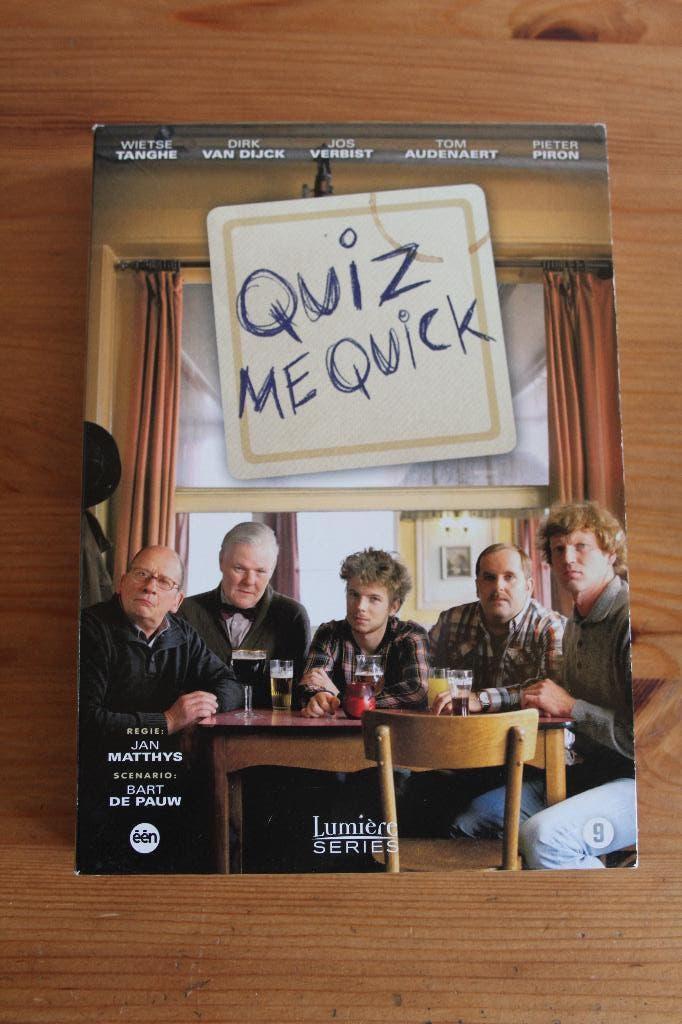 Quiz me quick              Leuke Vlaamse drama-serie!, Vanaf 9 jaar, Ophalen of Verzenden, Zo goed als nieuw, Drama