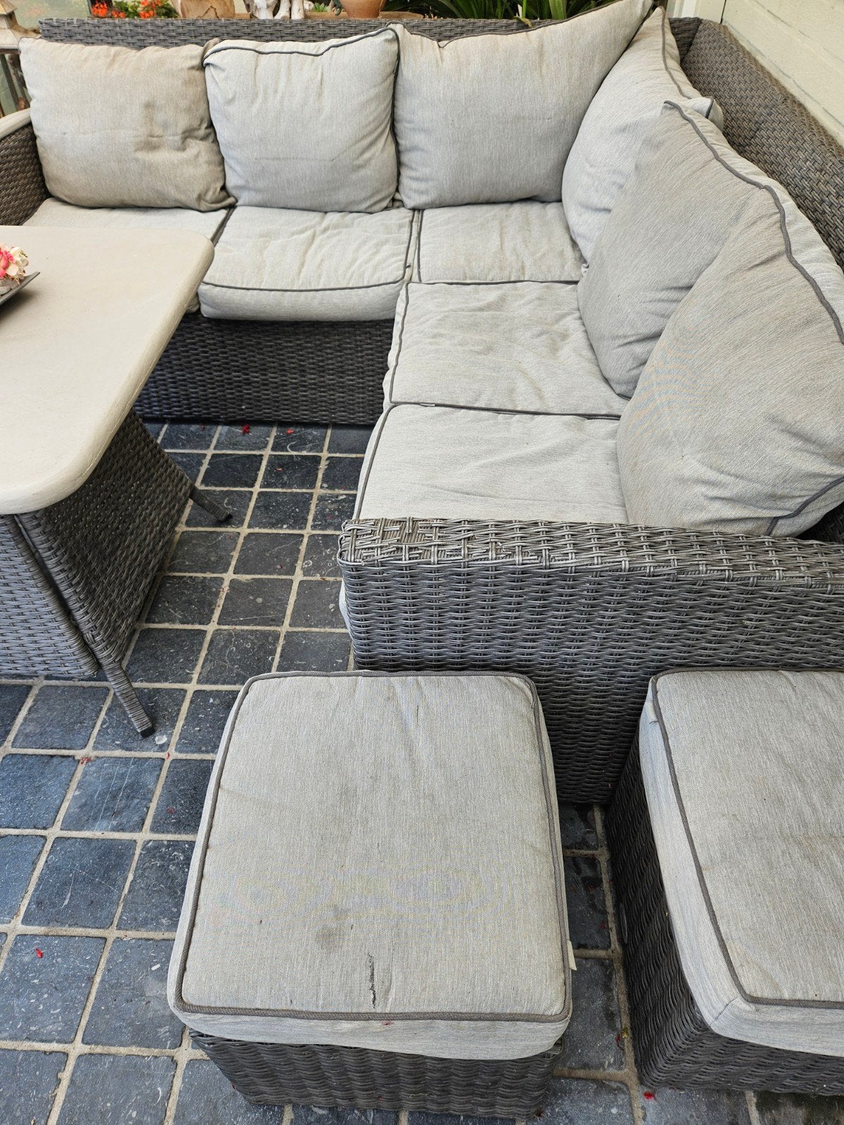 hoek loungeset, Tuin en Terras, Ophalen, Loungeset