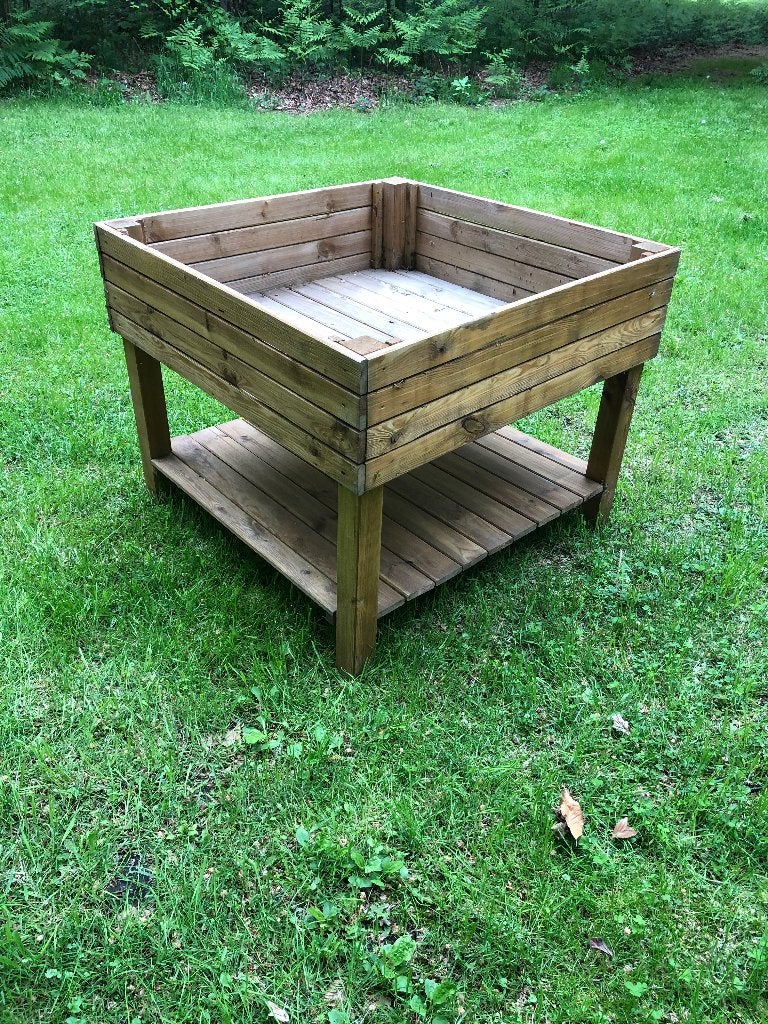 Moestuinbak, Tuin en Terras, Ophalen, Vierkant, 60 tot 100 cm, 60 cm of meer