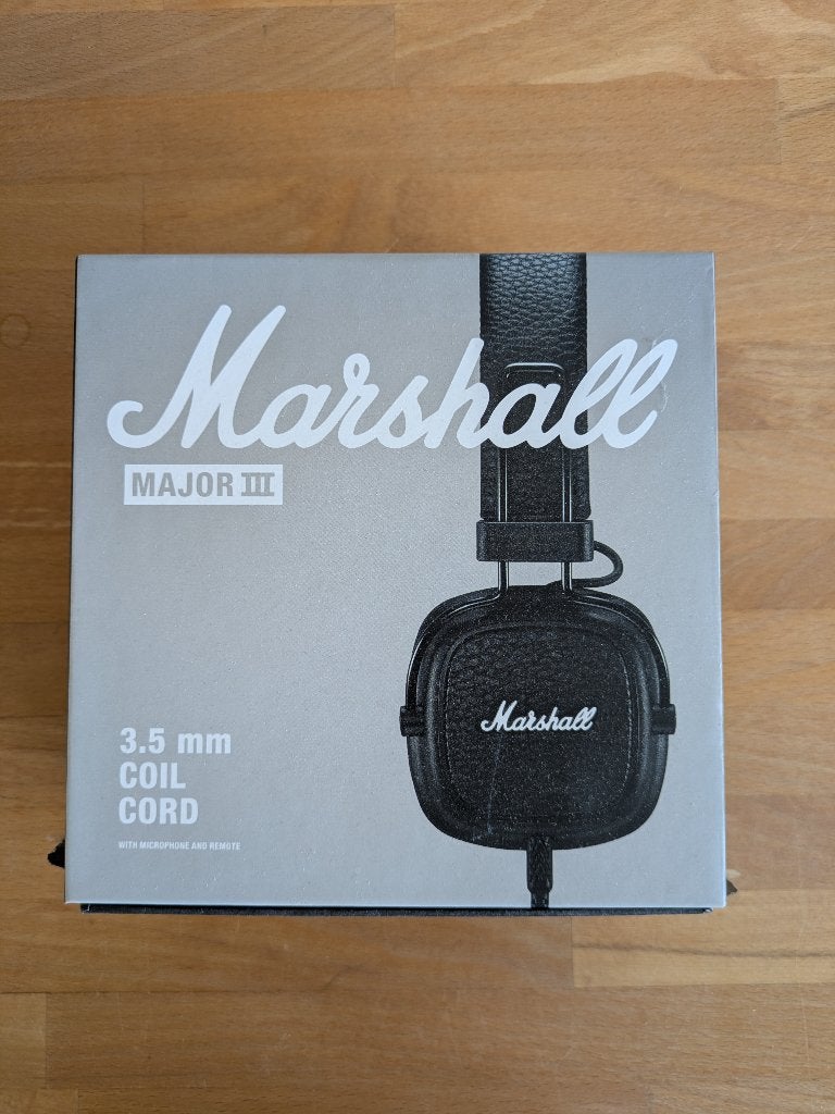 Hoofdtelefoon Marshall Major III, Overige merken, Gebruikt, Surround, Op oor (supra aural)