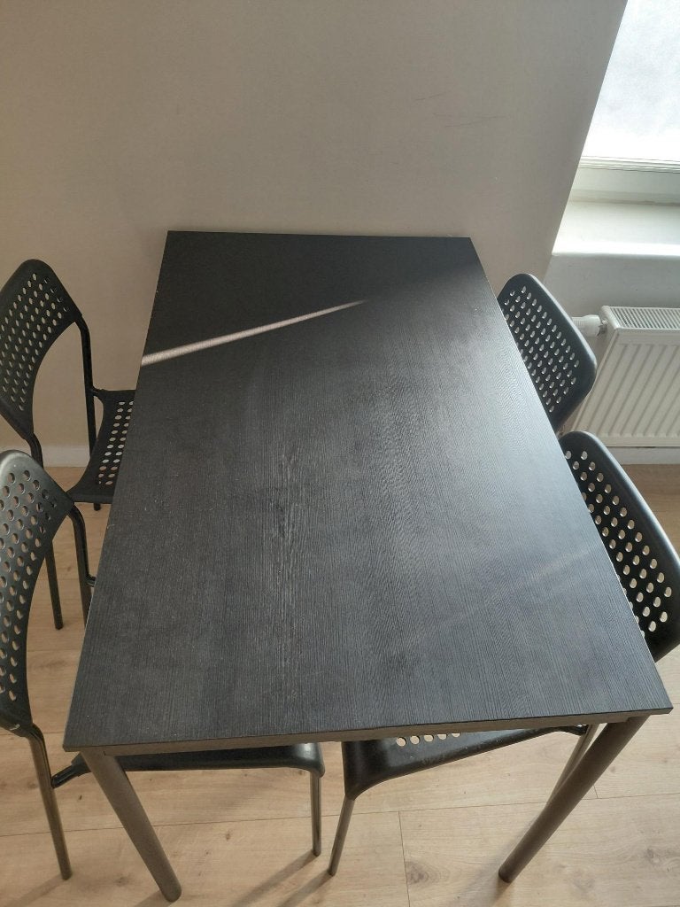 table a manger avec chaises, Maison & Meubles, Tables | Tables à manger, Enlèvement, Utilisé