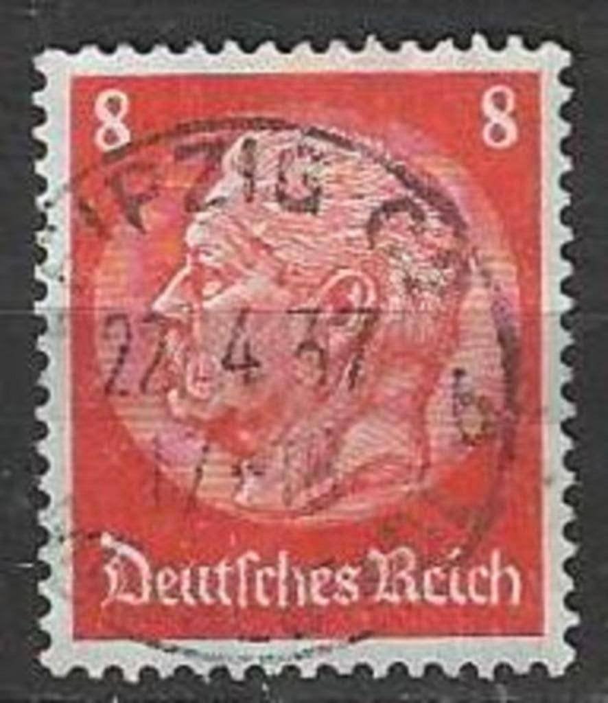 Duitsland 1933-1936 - Yvert 488 - Maarschalk Hindenburg (ST), Postzegels en Munten, Postzegels | Europa | Duitsland, Verzenden