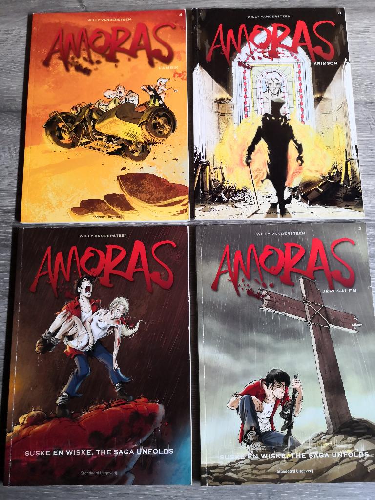 Amoras strips uit te kiezen, Boeken, Stripverhalen, Ophalen