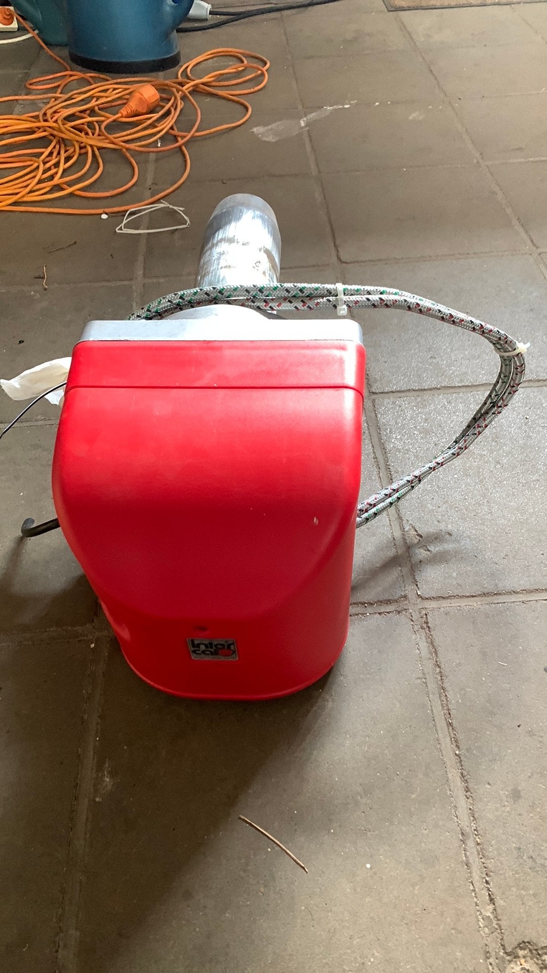 Brander intercal met voorverwarming  gelijk nieuw, Doe-het-zelf en Bouw, Chauffageketels en Boilers, Ophalen, Zo goed als nieuw
