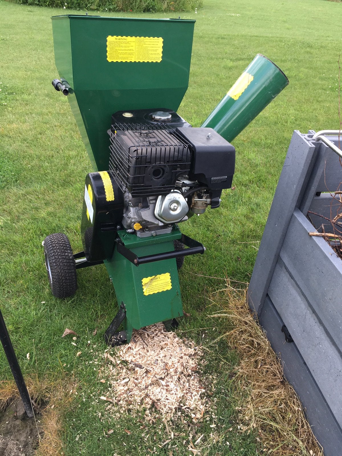 Hakselaar benzine 13pk, Tuin en Terras, Hakselaars, Ophalen, Zo goed als nieuw