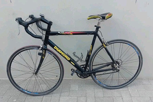 Koersfiets alu Diamond ProTeam 28inch 16speed framemaat 60🚴, Fietsen en Brommers, Fietsen | Racefietsen, Gebruikt, Overige merken