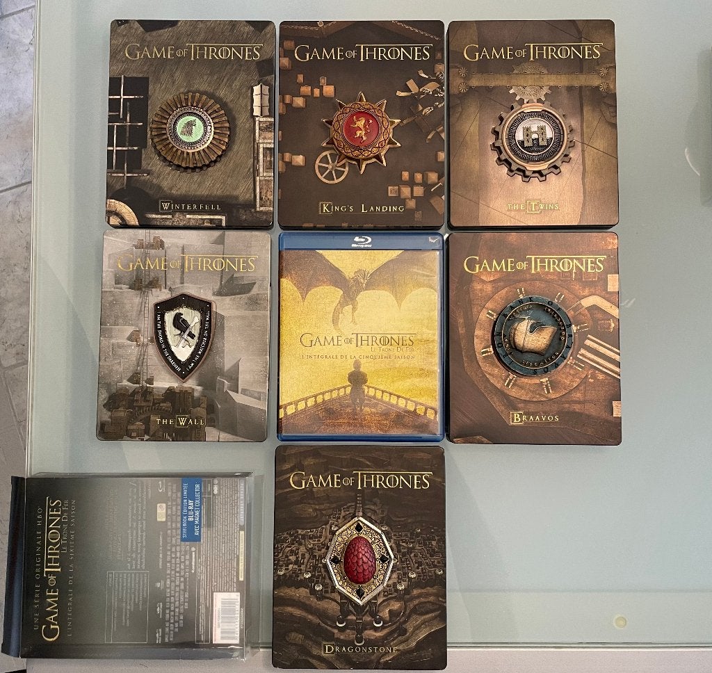 Game of thrones Steelbook (bluray) VF + VO, CD & DVD, Blu-ray, Français, TV & Séries télévisées, Enlèvement, Blu-ray