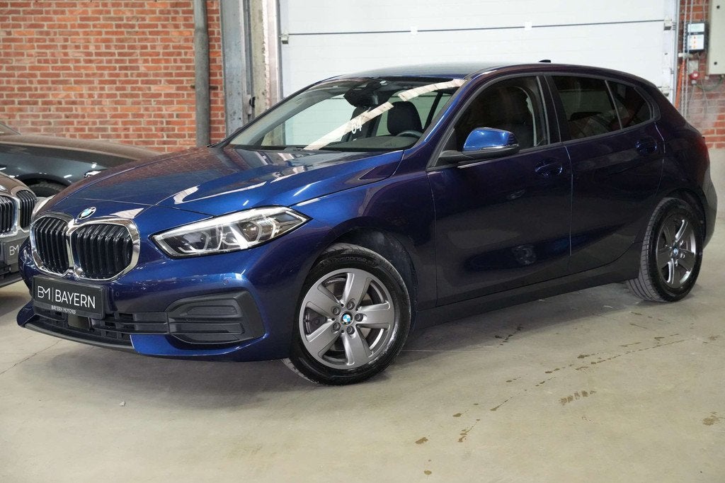 BMW 116 d Garantie EURO 6d, Auto's, BMW, Gebruikt, Blauw, Bi-Xenon koplampen, Bedrijf