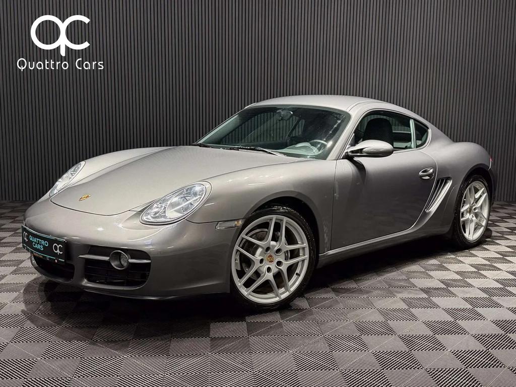 Porsche Cayman 987 - 2.7i - Flat 6 - Super état - Coup de c, Autos, Porsche, Cuir, Argent ou Gris, Achat, Cruise Control