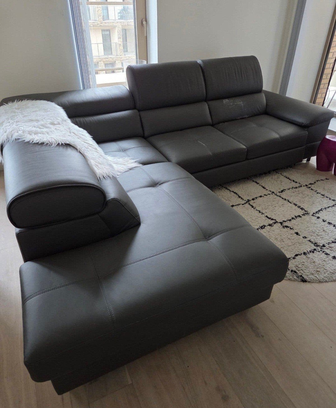 hoekbank met bed en opberging heeft sporen zie beschrijving, Huis en Inrichting, Ophalen