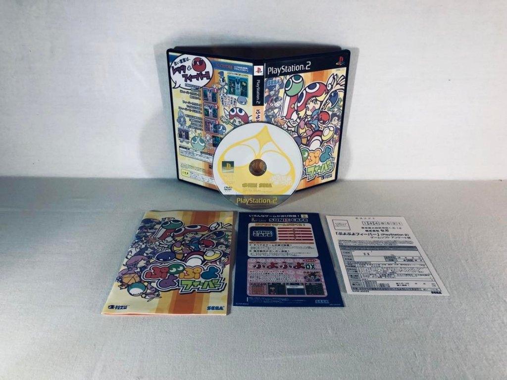 Puyo Pop Fever PS2 JAP Jeu Complet Très bon état, 2 joueurs, Ordinateurs reliés, Utilisé, À partir de 3 ans