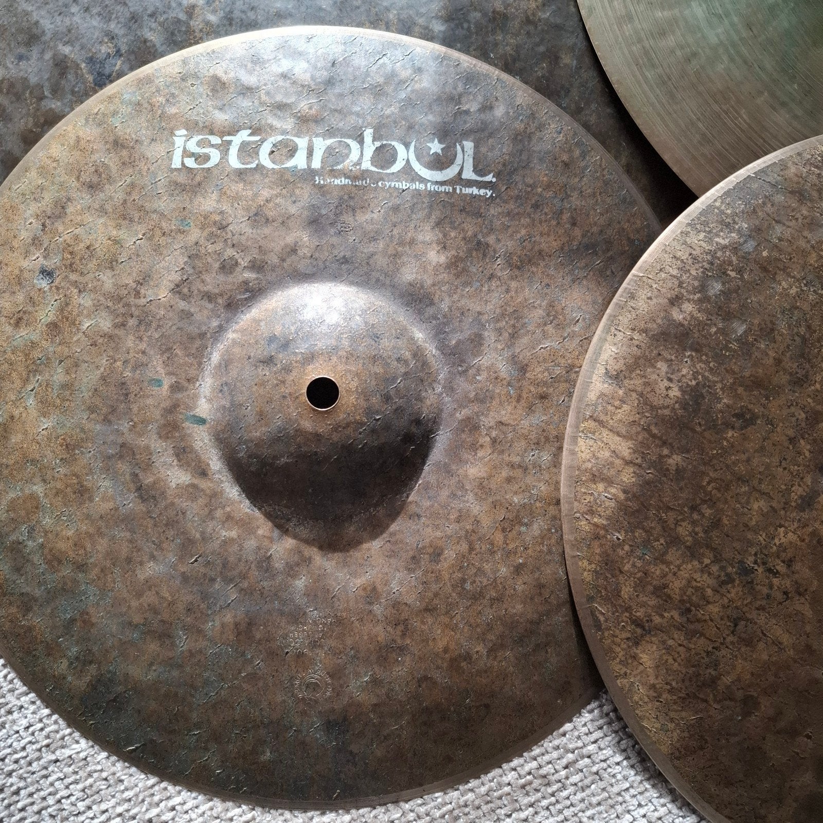complete Istanbul agop pre split cymbalen set voor drumstel, Muziek en Instrumenten, Instrumenten | Toebehoren, Ophalen, Zo goed als nieuw