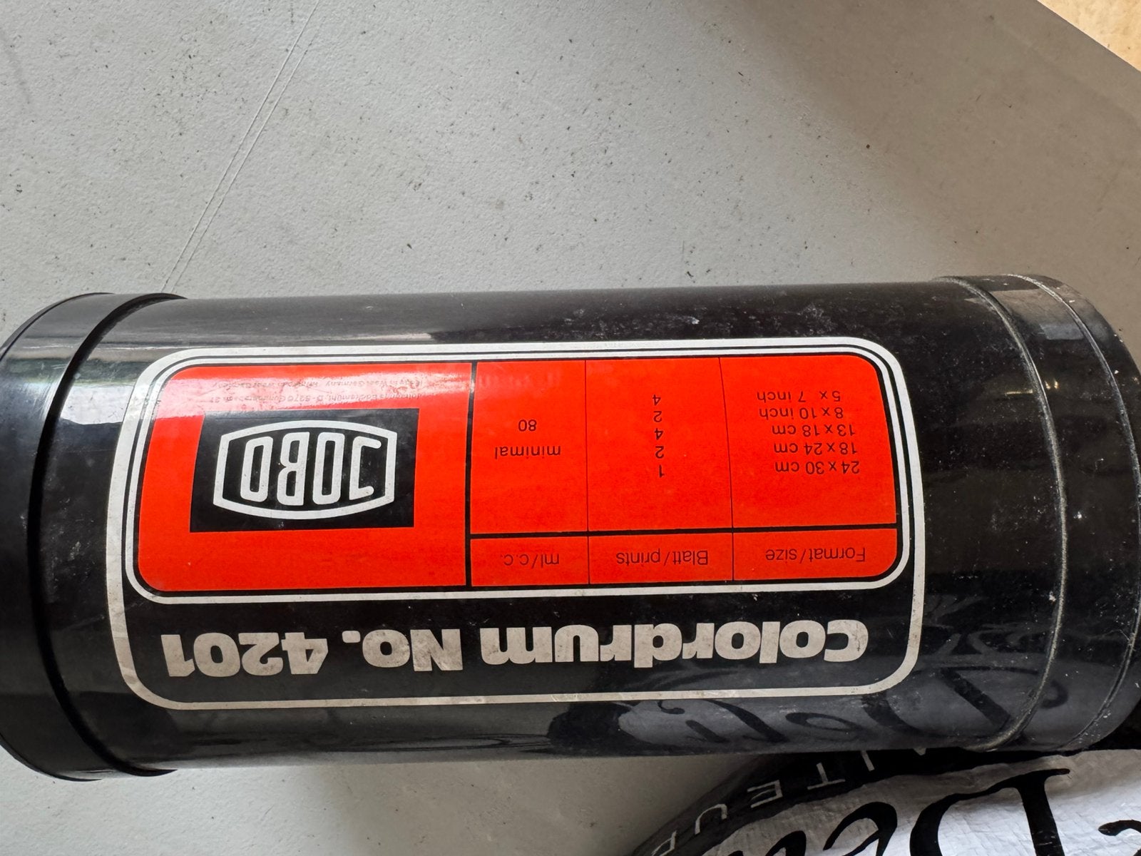 Jobo drum cuve de développement film ou papier, TV, Hi-fi & Vidéo, Enlèvement ou Envoi, Utilisé, Jobo, Cuve de développement