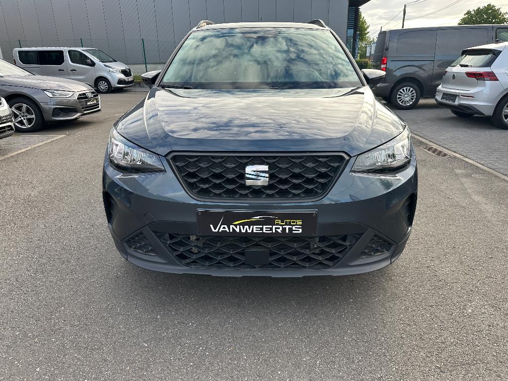 Seat Arona, 1.0 TSI, DSG AUTOMAAT 110 pk, CARPLAY-ANDROID, Auto's, Stof, Bedrijf, 5 zetels, 1000 cc