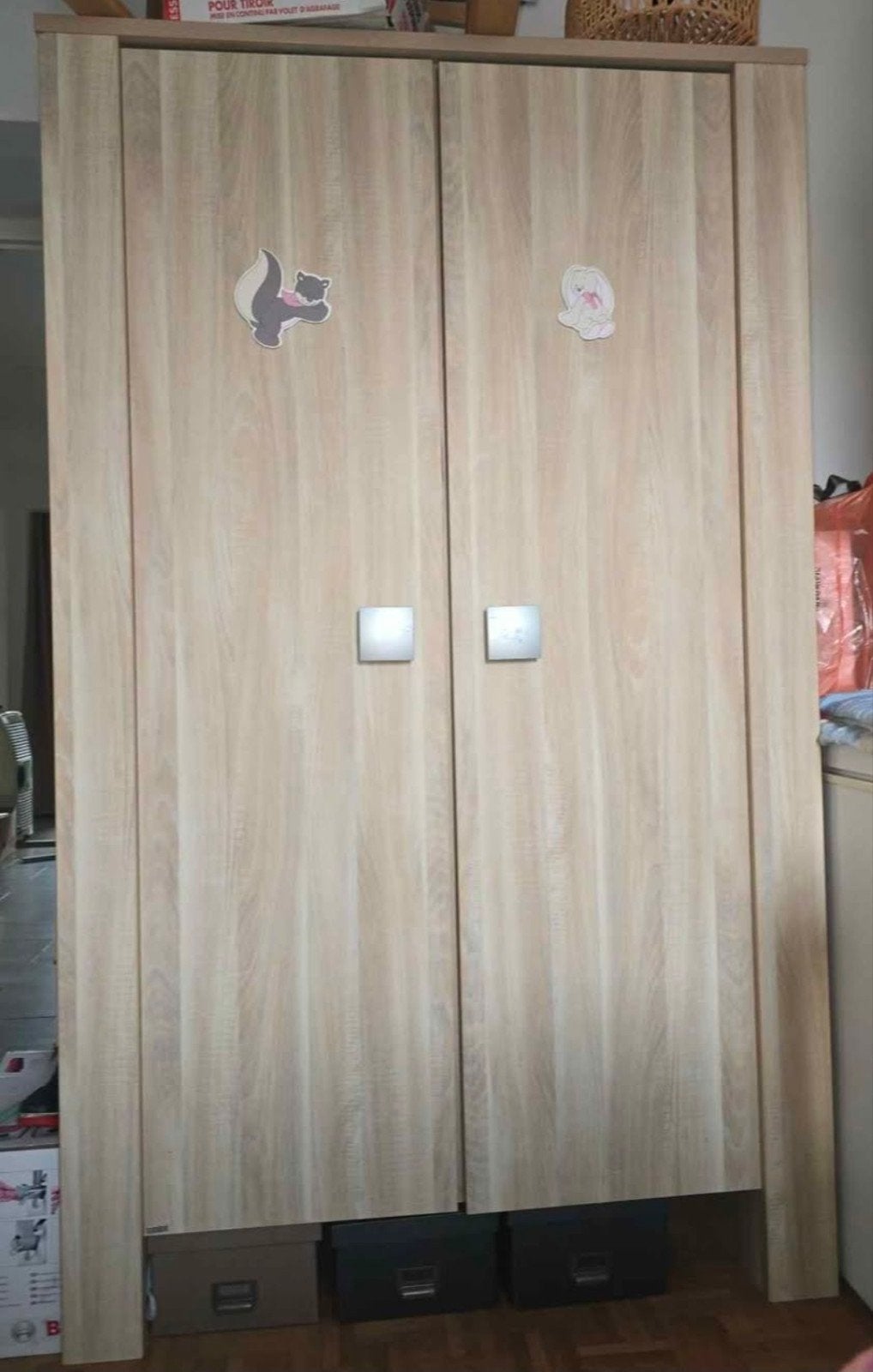 Meuble chambre enfant, Enlèvement