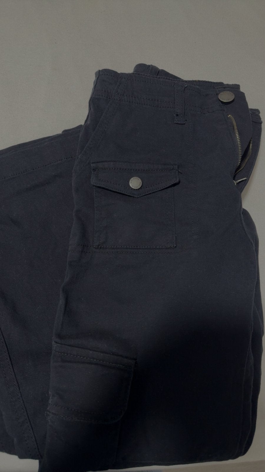 Zwarte cargo broek, Zwart, Ophalen of Verzenden, Zo goed als nieuw, Maat 34 (XS) of kleiner