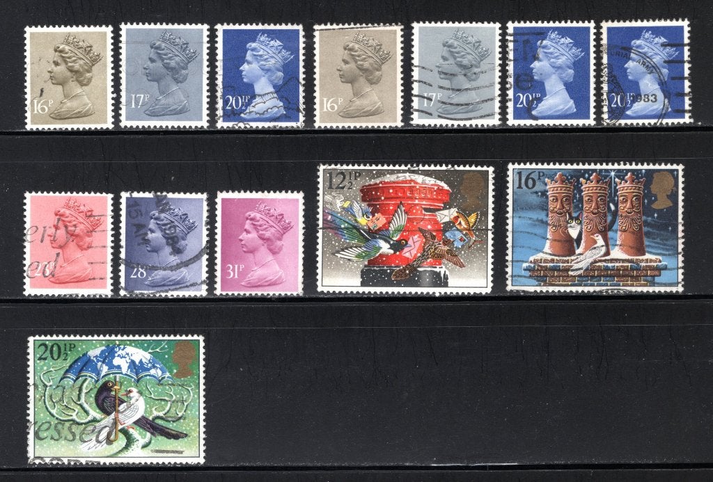 GROOT BRITTANIE Lot 1983 gestempeld, Postzegels en Munten, Postzegels | Europa | UK, Verzenden, Gestempeld
