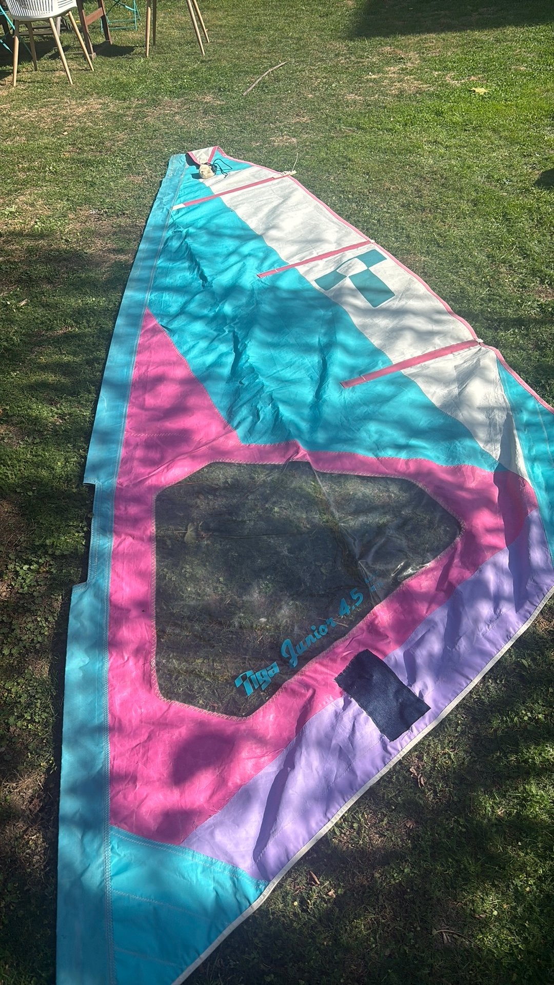 Voila Tiga junior 4.5 a donner, Enlèvement, Comme neuf, Voile