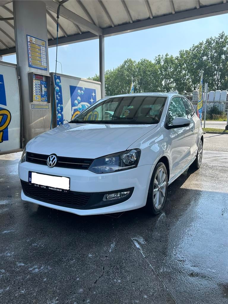 Vw polo 6r, Auto's, Zwart, Wit, Handgeschakeld, Particulier