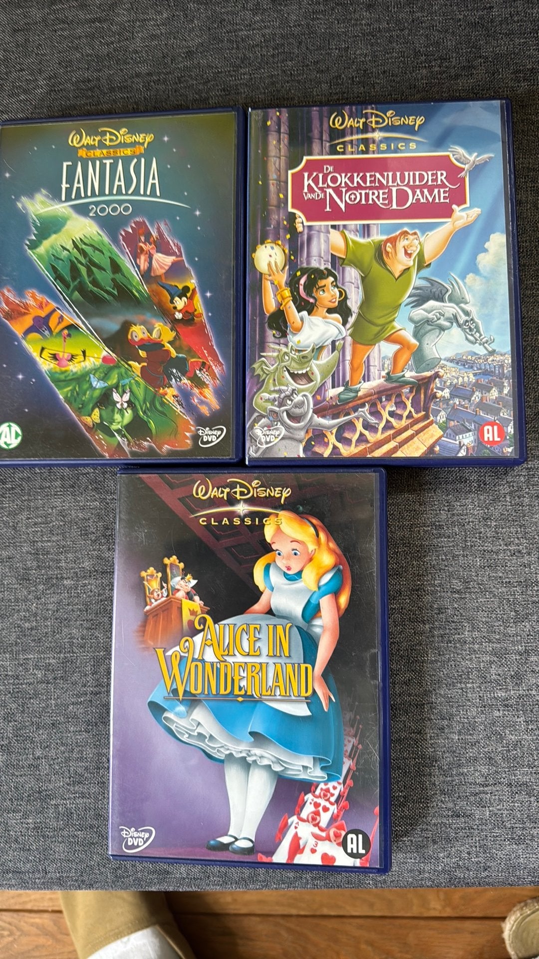3 DVD de films Disney, Enlèvement ou Envoi, Comme neuf