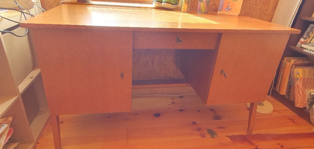 Mooi vintage bureau, Huis en Inrichting, Kasten | Overige, Ophalen, Gebruikt