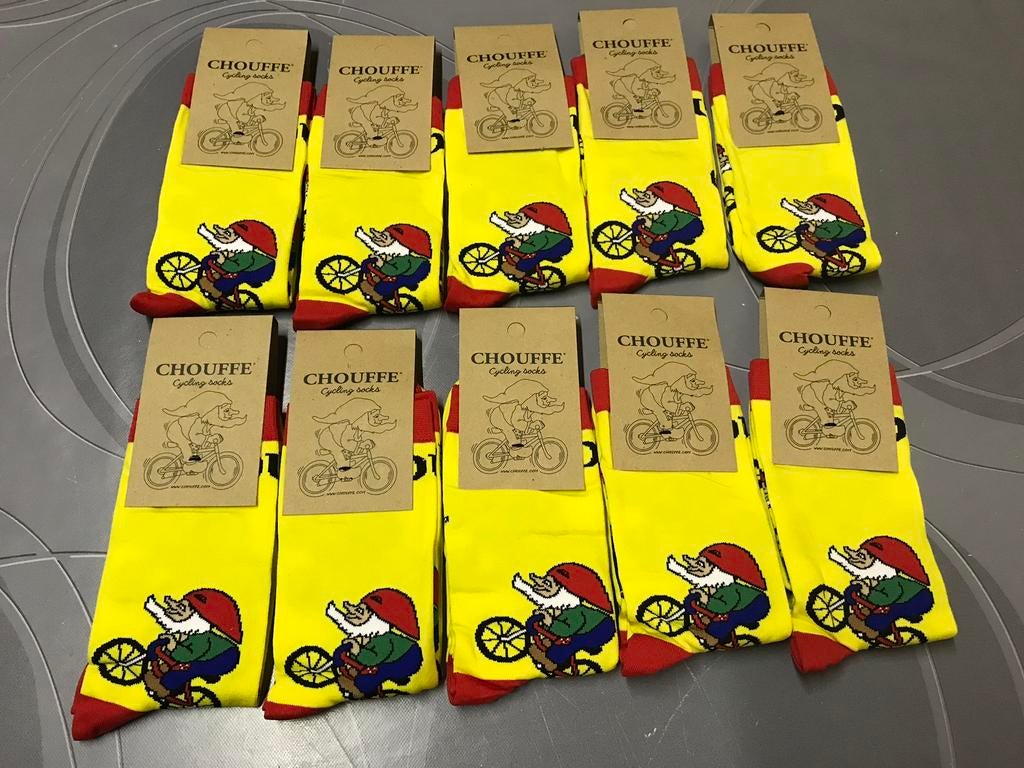 Chaussettes Chouffe, 2 pour 15€, 10 pour 60€, Collections, Enlèvement ou Envoi, Neuf, Autres types