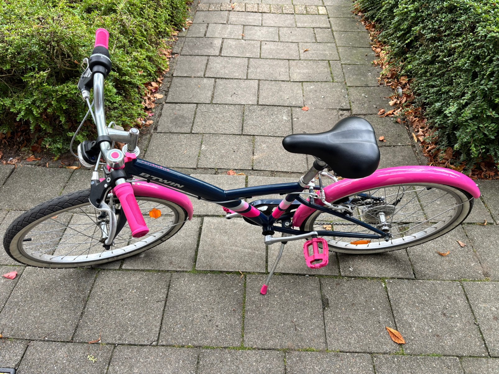 Btwin meisjes fiets 24 inch, Fietsen en Brommers, Ophalen, Zo goed als nieuw, 24 inch, Versnellingen