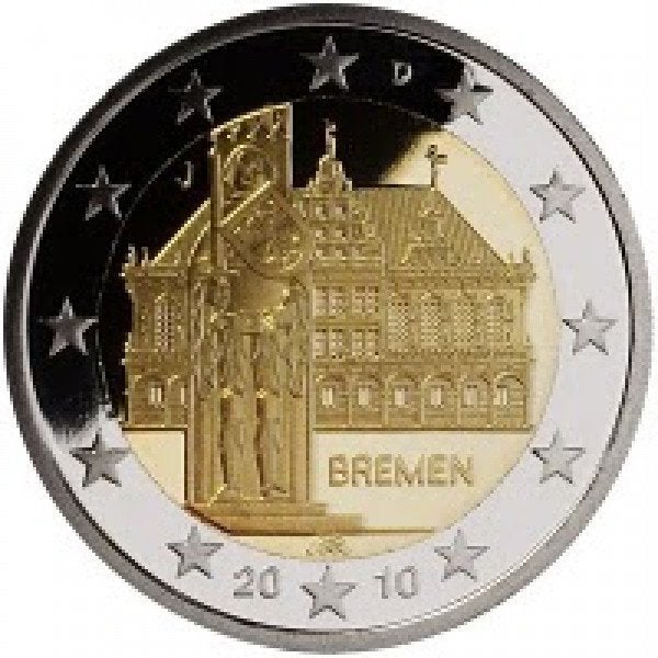 Speciaal 2 euro stuk - €2 Duitsland 2010 Letter D, Ophalen of Verzenden, Duitsland, 2 euro, Losse munt