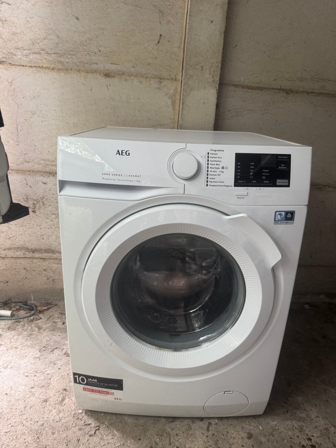 AEG WASMACHINE 8KG A+++ (GARANTIE), Ophalen, Zo goed als nieuw