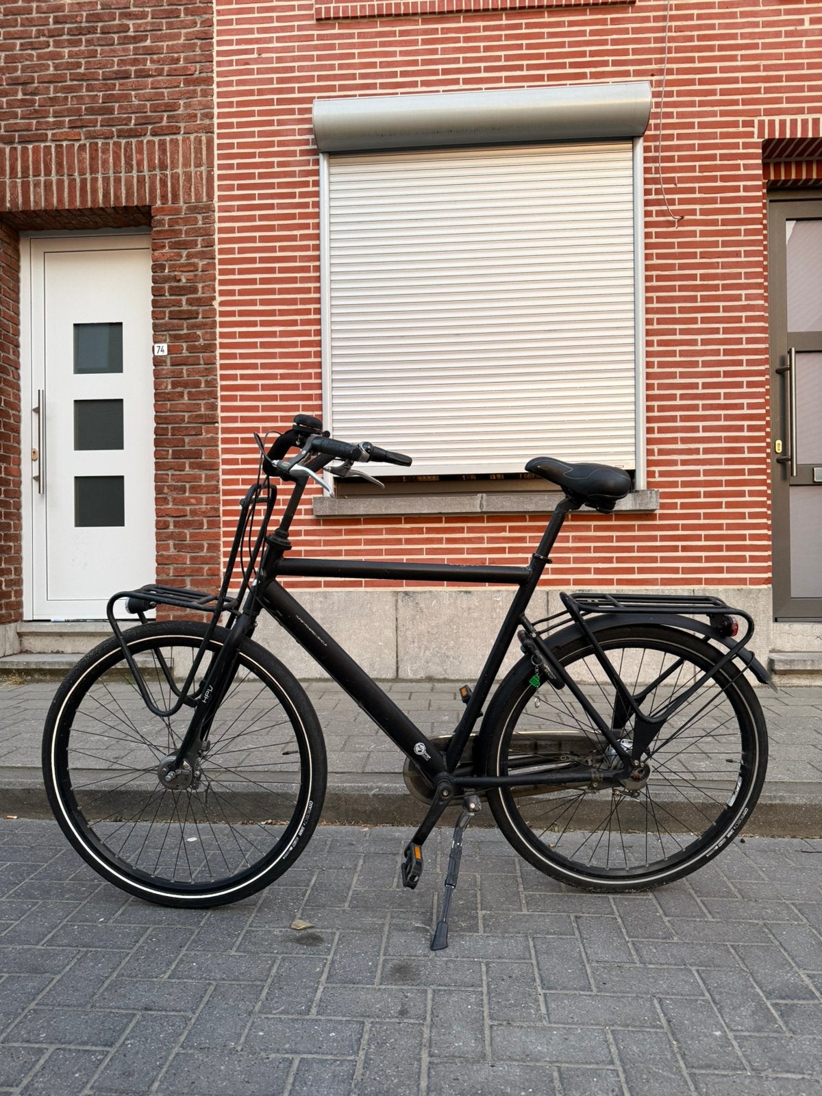 Herenfiets Cortina met voordrager, Fietsen en Brommers, Gebruikt, Versnellingen, 57 tot 61 cm, Trommelrem