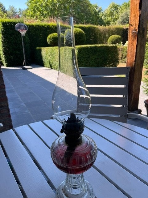 olielamp, Ophalen