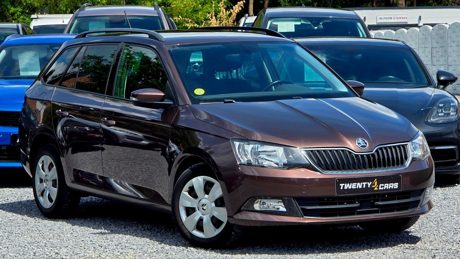 Skoda Fabia 1.4 Diesel Airco CruiseC ParkeerS 1Ste Eigenr *, Auto's, Voorwielaandrijving, Stof, Bruin, Bedrijf