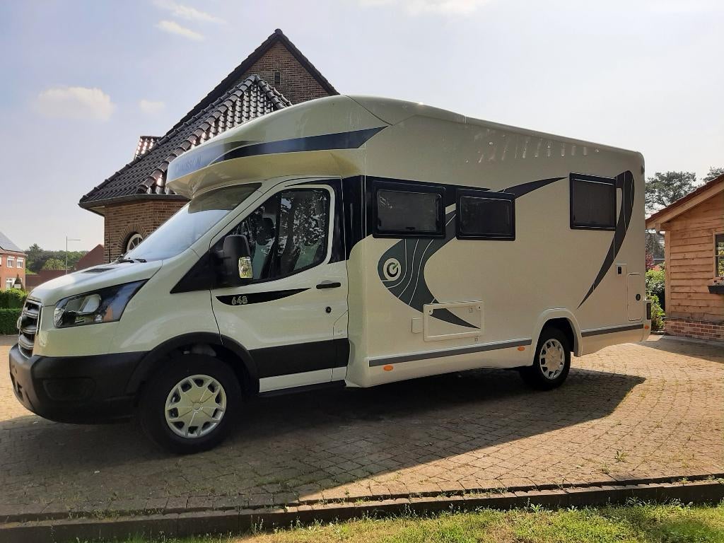 Unieke kans! Motorhome Superdeal, Caravans en Kamperen, Mobilhomes, Afzuigkap, Luifel, Ford, Alarme