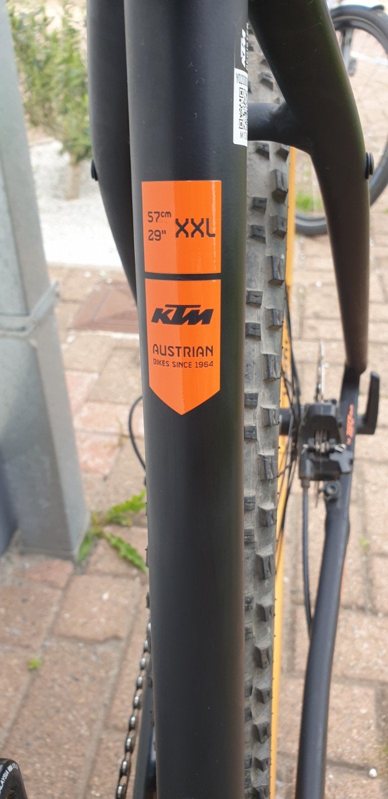 Ktm mtb, Ophalen