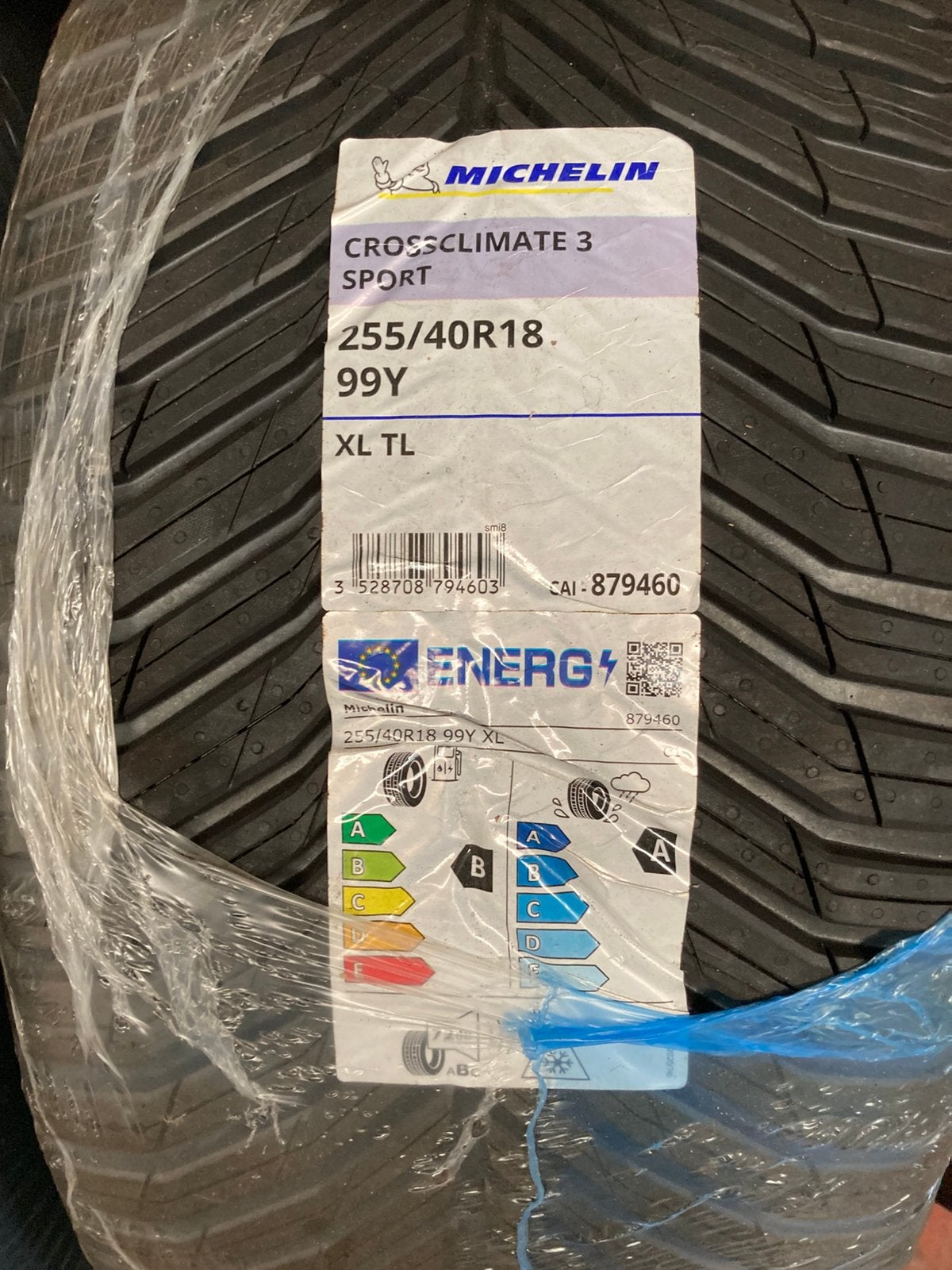 Michelin crossclimate 3 255/40r18, Autos : Pièces & Accessoires, Enlèvement, Pneu(s)