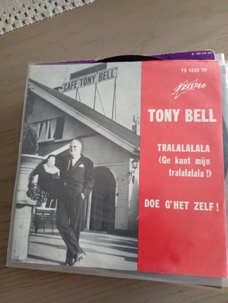 Tony Bell - Tralalalala, En néerlandais, Enlèvement ou Envoi, Pochette photo, 7 inch
