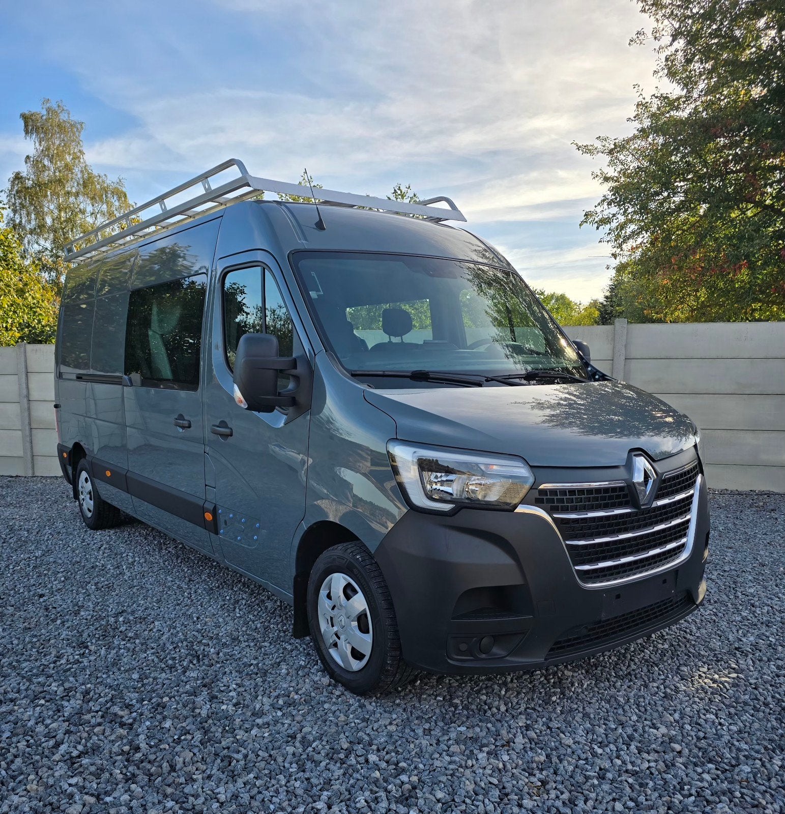 Renault master dubbele cabine 7 zitplaatsen, Auto's, Euro 6, Parkeersensor, Renault, 2300 cc