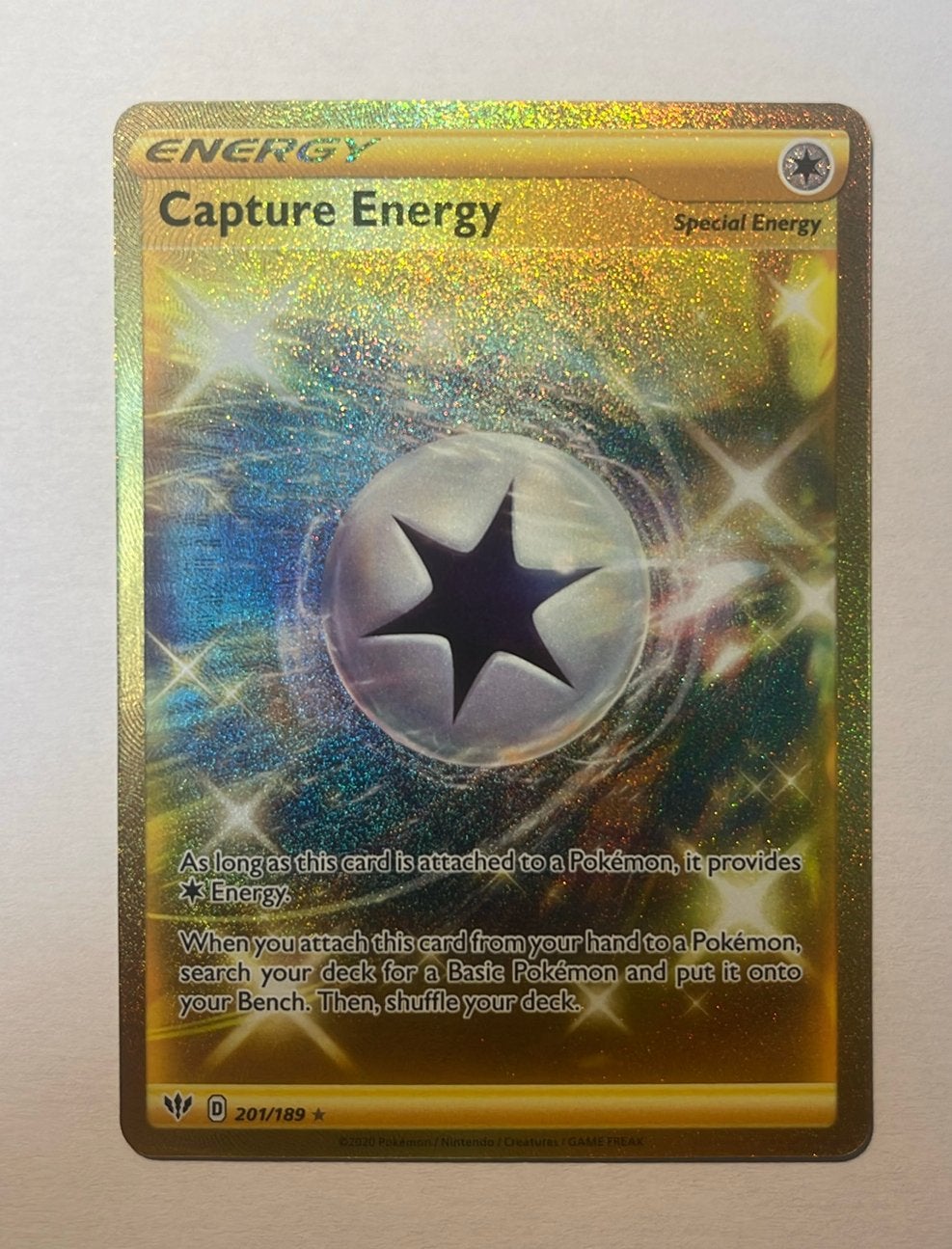 Capture Energy #201, Ophalen of Verzenden, Zo goed als nieuw, Meerdere kaarten