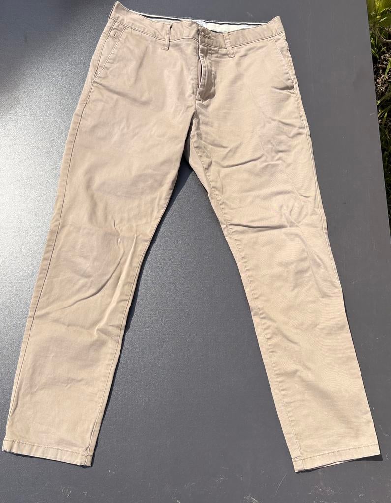 Broek Jules maat 36 Beige, Kleding | Heren, Ophalen, Zo goed als nieuw, Beige