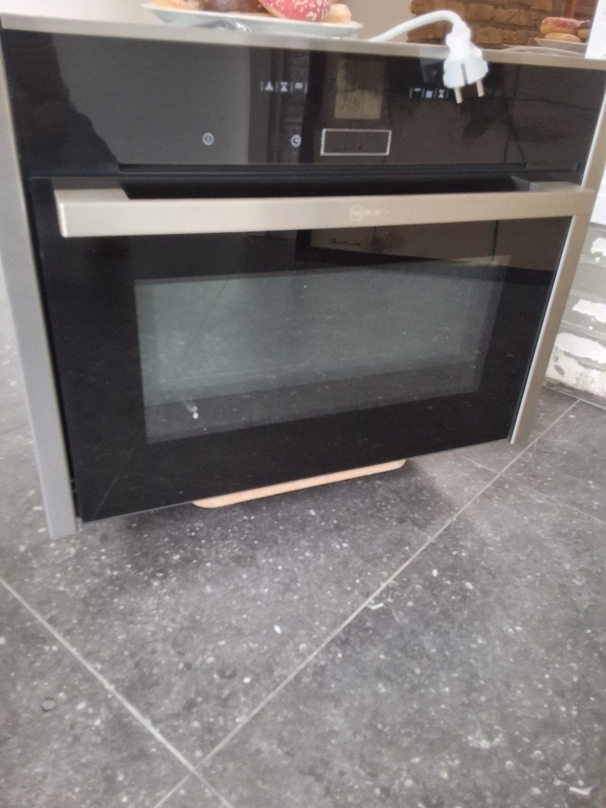 Duurzaam kwaliteits Combimicrowarmeluchtoven NEFF INBOUW, Electroménager, Neff, Encastré, Comme neuf, Enlèvement
