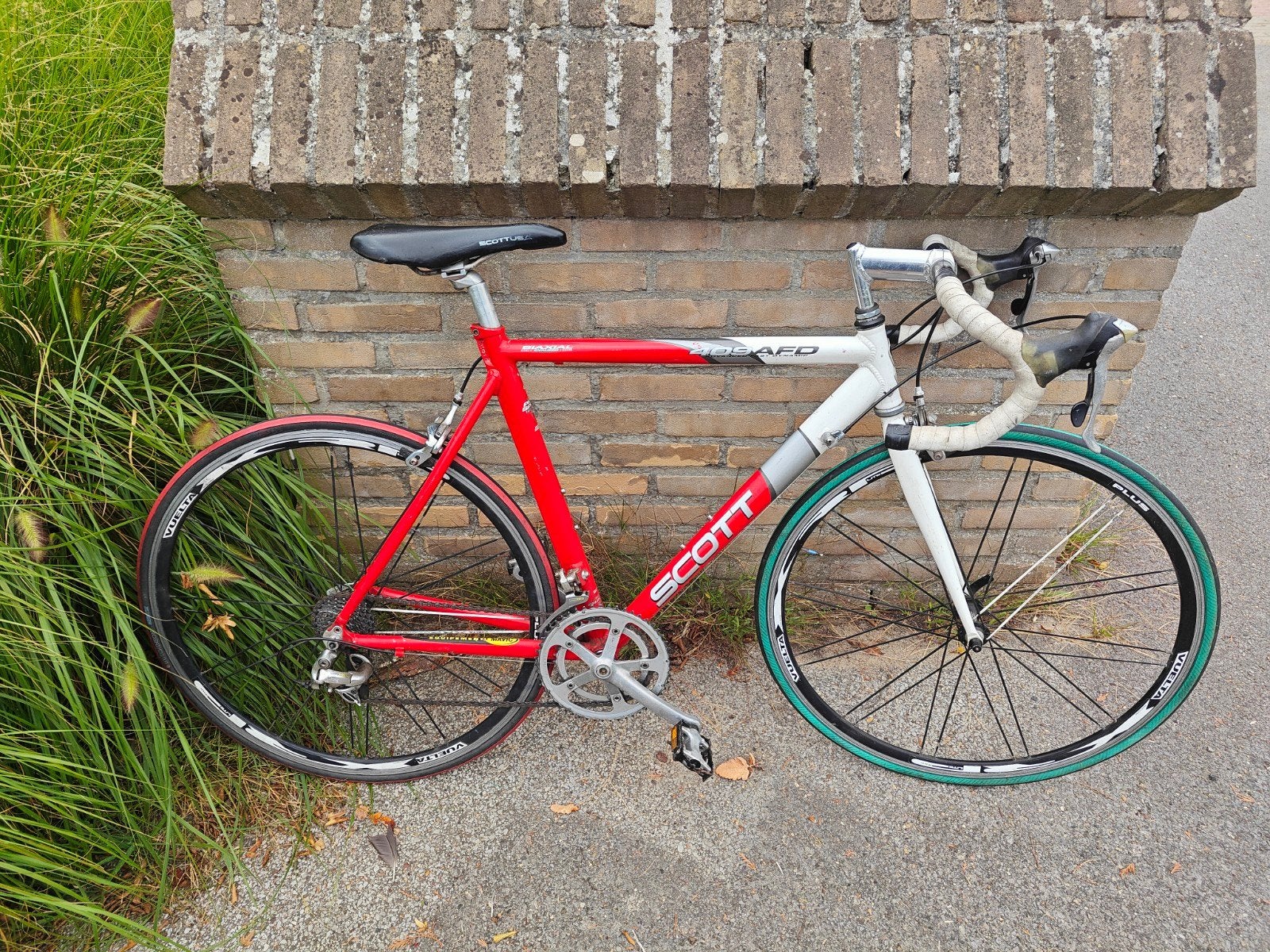Racefiets Scott maat 54, Gebruikt, 15 tot 20 versnellingen, 53 tot 57 cm, Ophalen