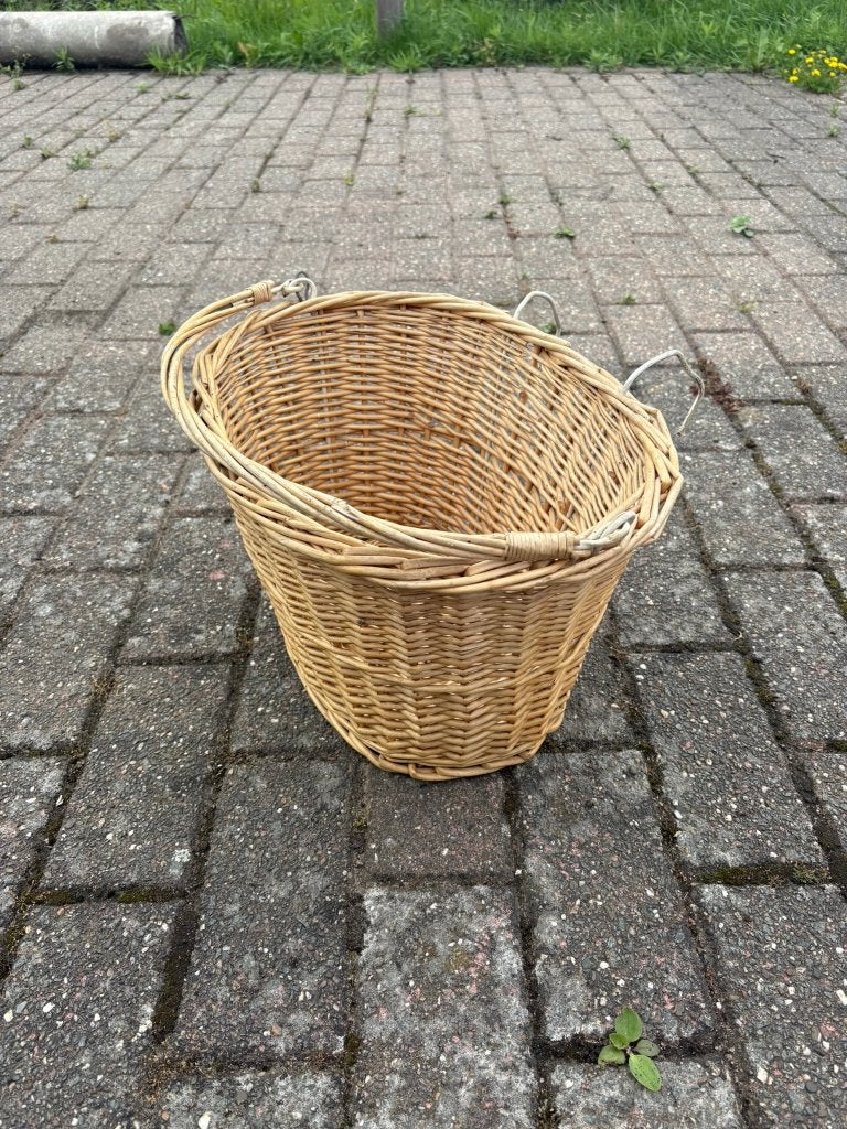 Fietsmand riet, Enlèvement, Utilisé, Panier de vélo, Geen