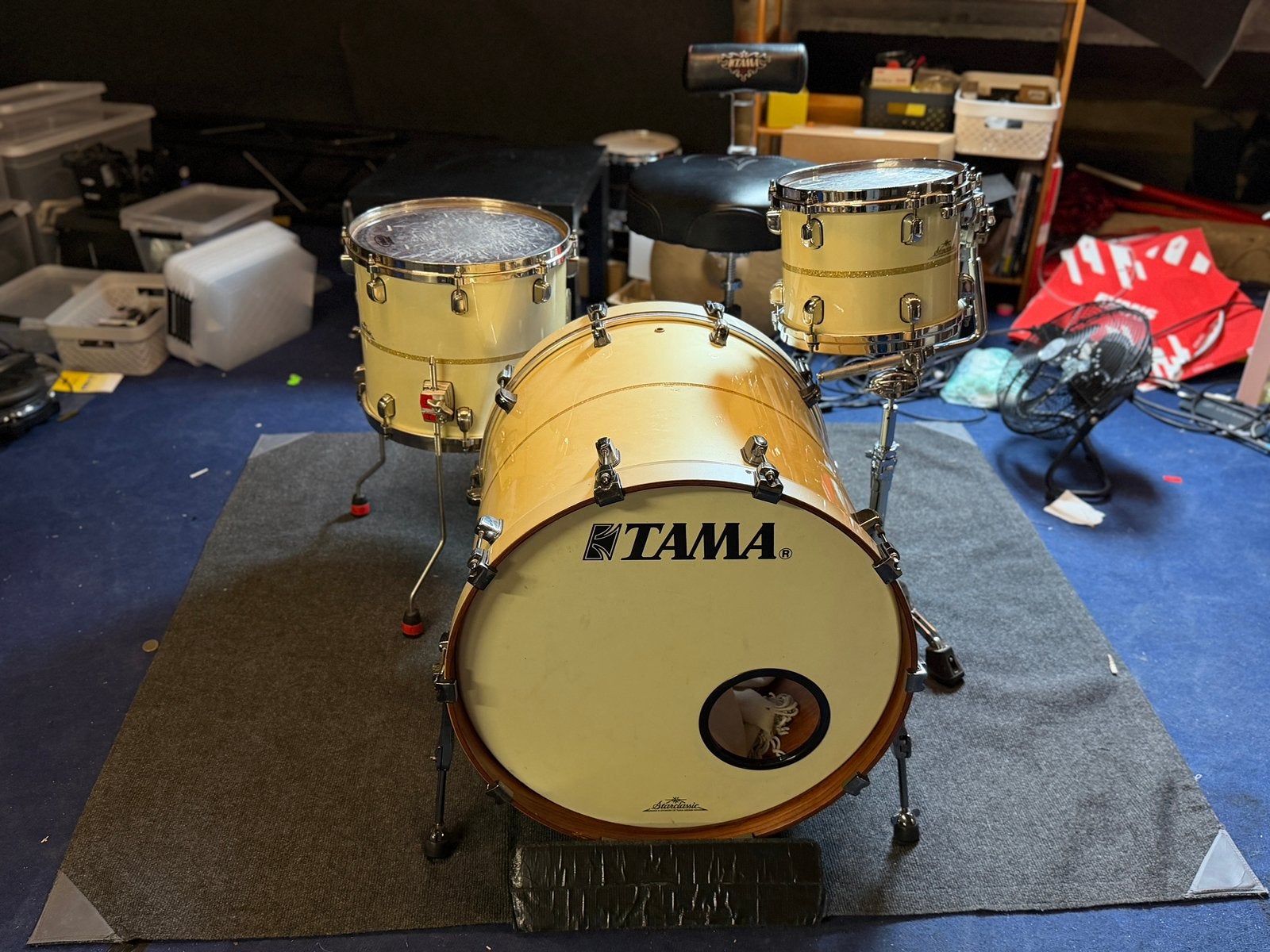 Tama starclassic ELITE Bubinga, Muziek en Instrumenten, Drumstellen en Slagwerk, Gebruikt, Tama, Ophalen