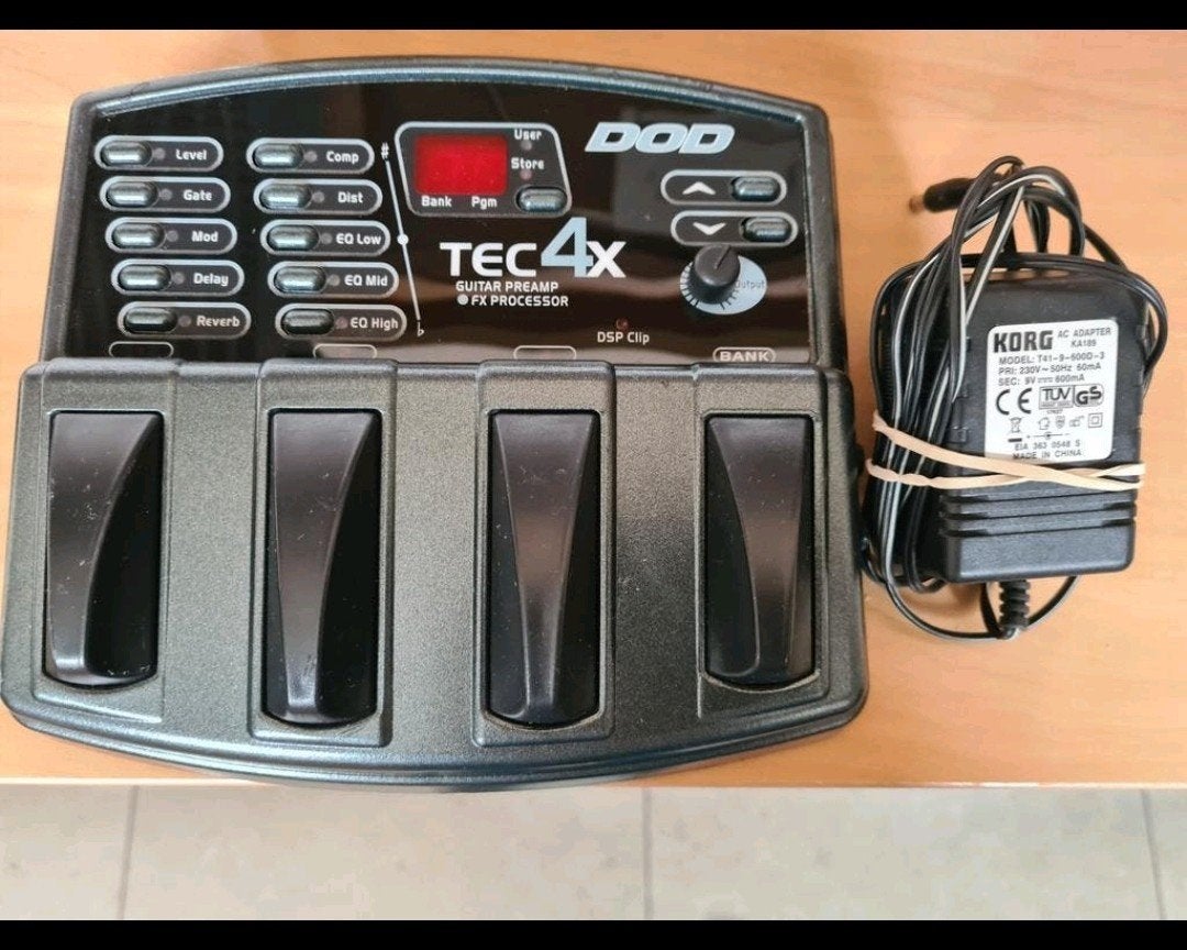 Processeur d'effets pour préampli guitare DOD TEC 4X, Musique & Instruments, Enlèvement ou Envoi
