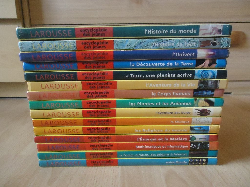 Encyclopédie des Jeunes - Larousse, Livres, Encyclopédies, Série complète, Général, Enlèvement, Utilisé