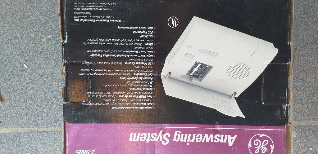 Oude antwoordapparaat met cassette NIEUW, Ophalen, Nieuw